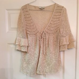 Half sleeve cardigan